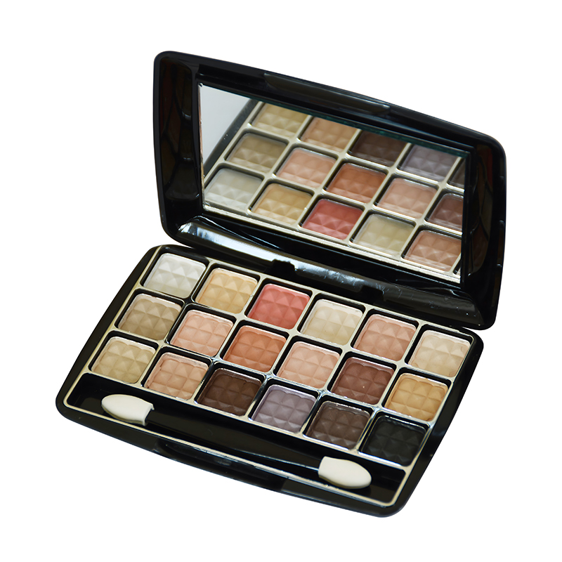 Paleta de sombras de ojos de 18 colores Pearlescent Earth -01