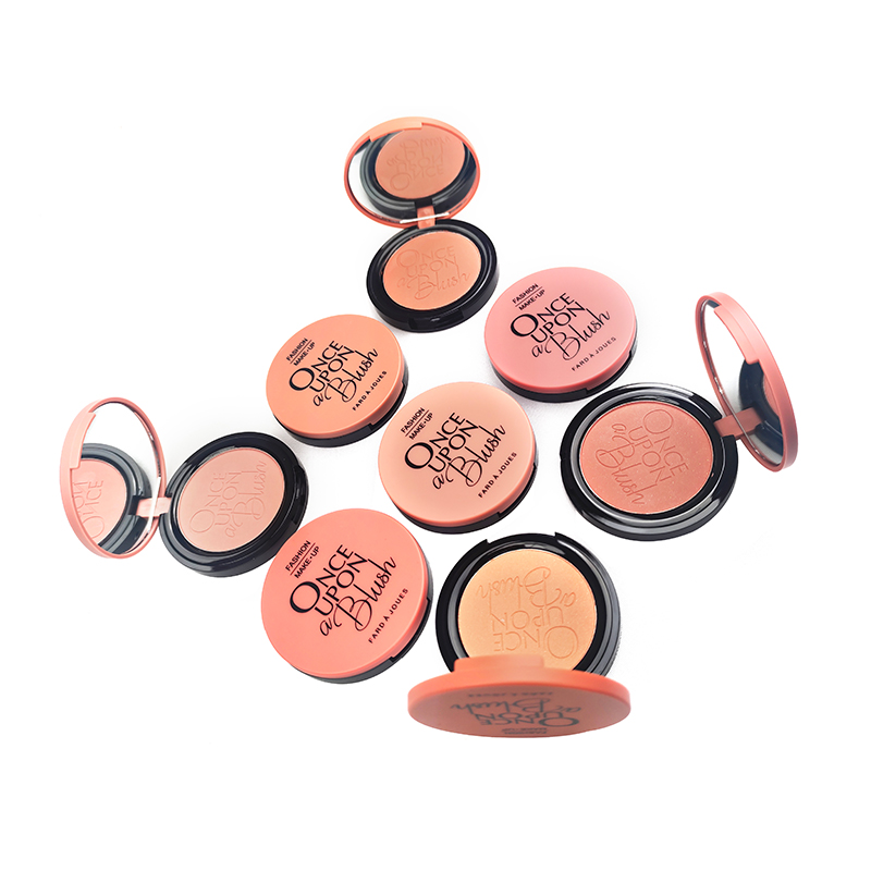 Rubor en polvo de un solo color