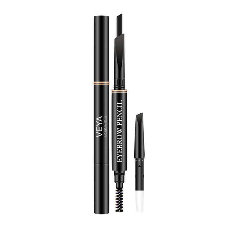 Lápiz de cejas triangular resistente al agua