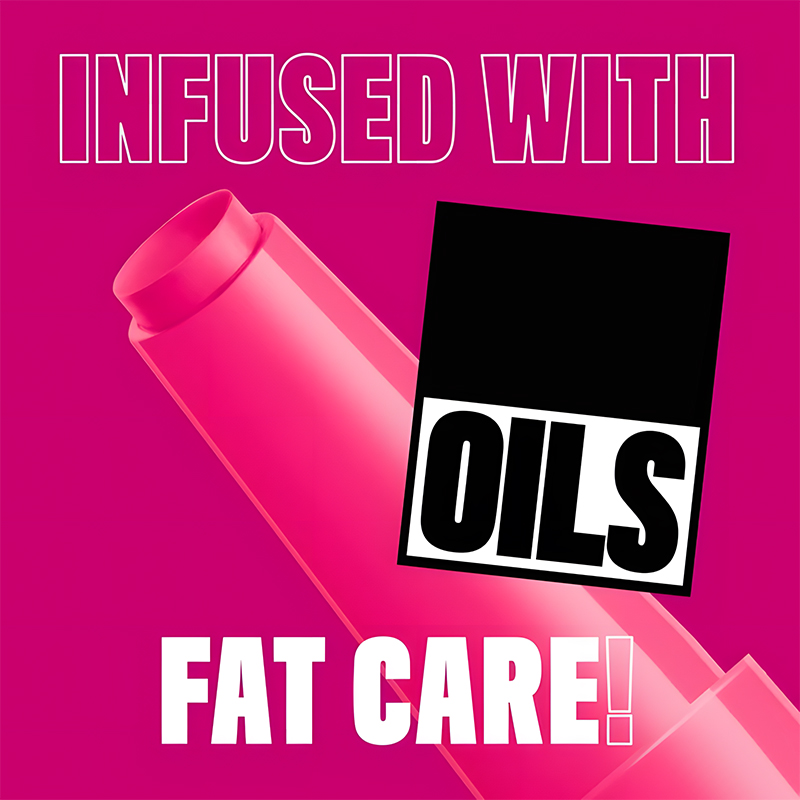 Bálsamo labial con aceite graso Click-Click