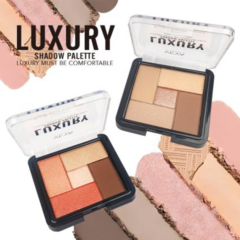 P2412001 Paleta de sombras de ojos de cinco colores