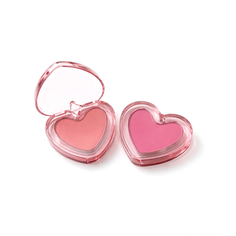 Accesorio colorete en forma de corazón