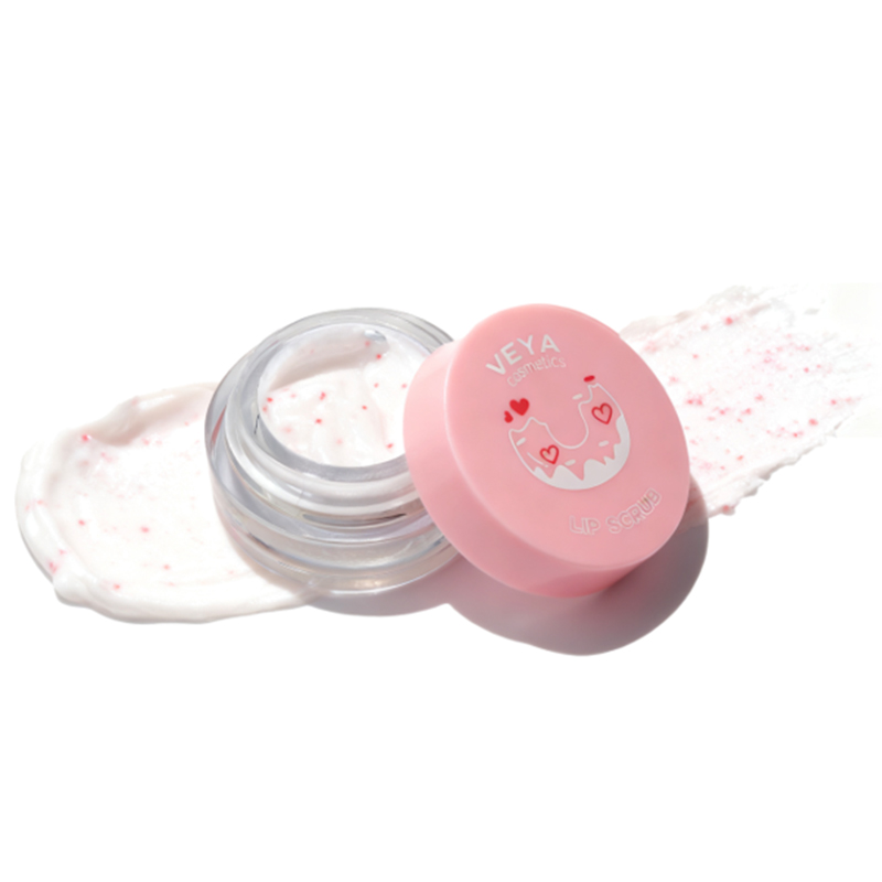 Exfoliante labial con cuentas frutales