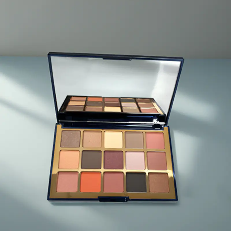 paleta de sombras de ojos de 15 colores