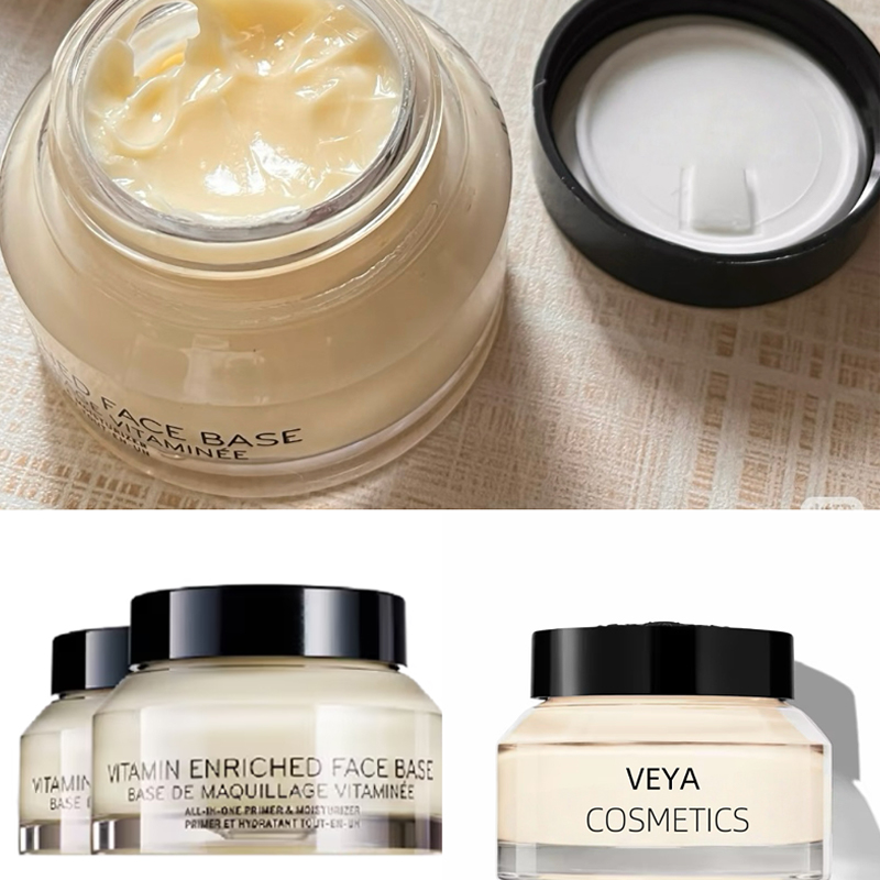 Crema hidratante y prebase VC