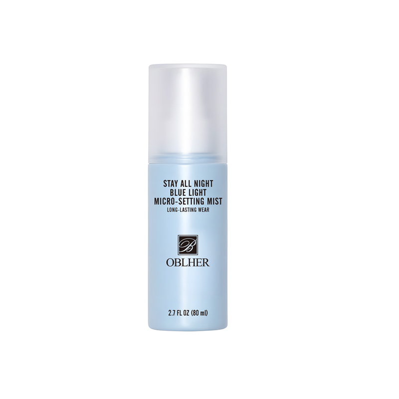 Spray fijador bloqueador de luz azul